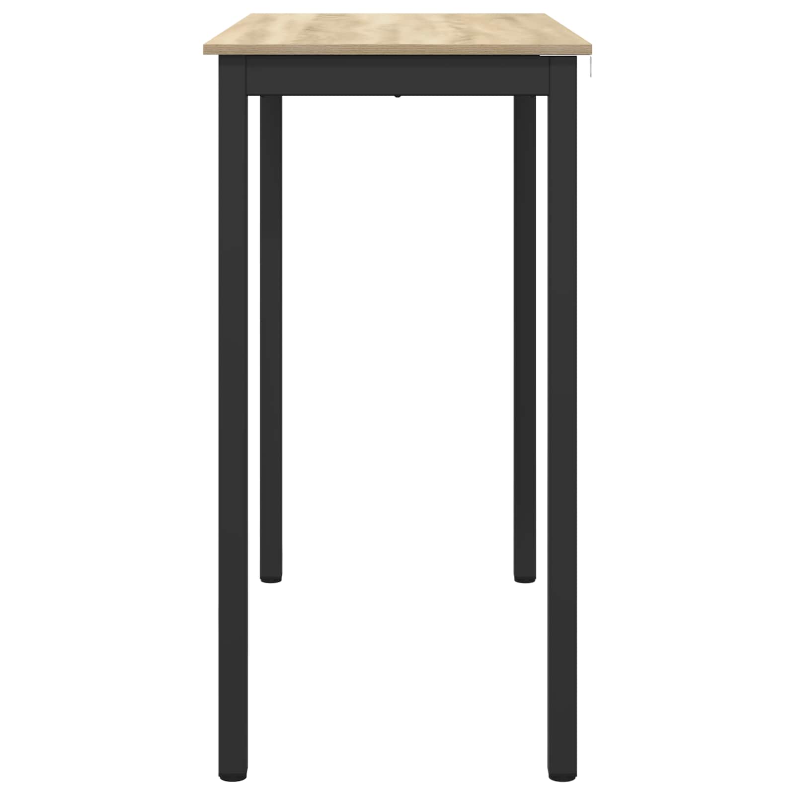 vidaXL Standing Bar Table Engineered Wood Rectangular 6
