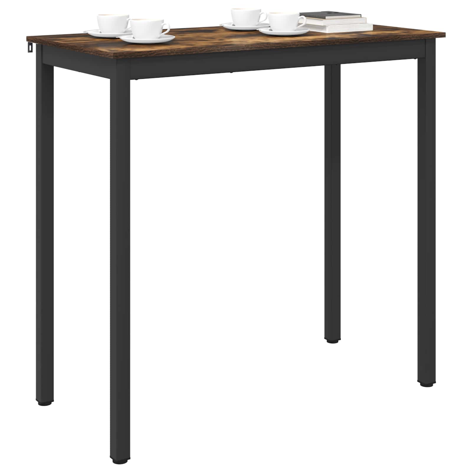 vidaXL Standing Bar Table Engineered Wood Rectangular 3