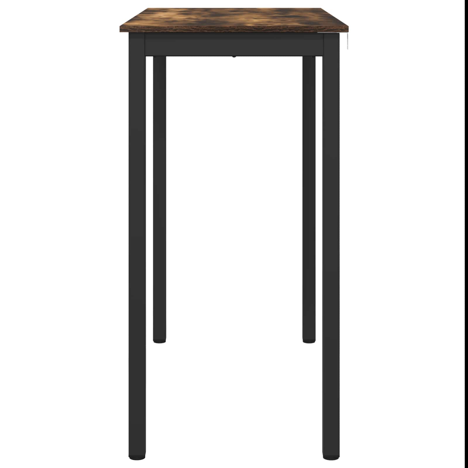 vidaXL Standing Bar Table Engineered Wood Rectangular 6