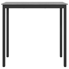 vidaXL Standing Bar Table Engineered Wood Rectangular 5