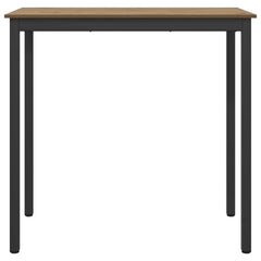 vidaXL Standing Bar Table Engineered Wood Rectangular 5