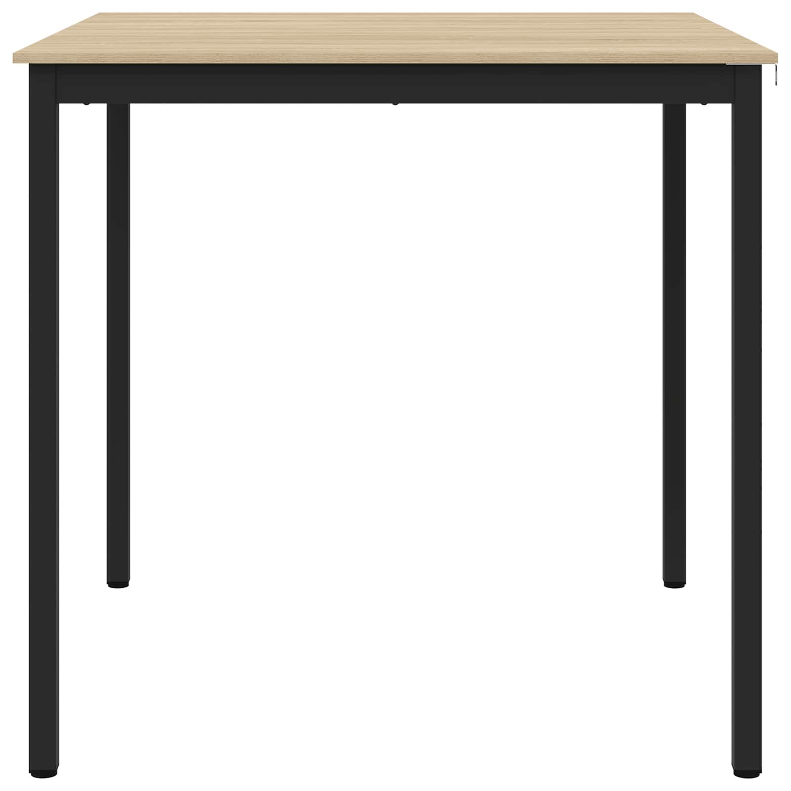 vidaXL Standing Bar Table Engineered Wood Square 6