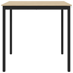 vidaXL Standing Bar Table Engineered Wood Square 6