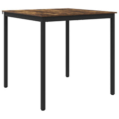 vidaXL Standing Bar Table Engineered Wood Square 2