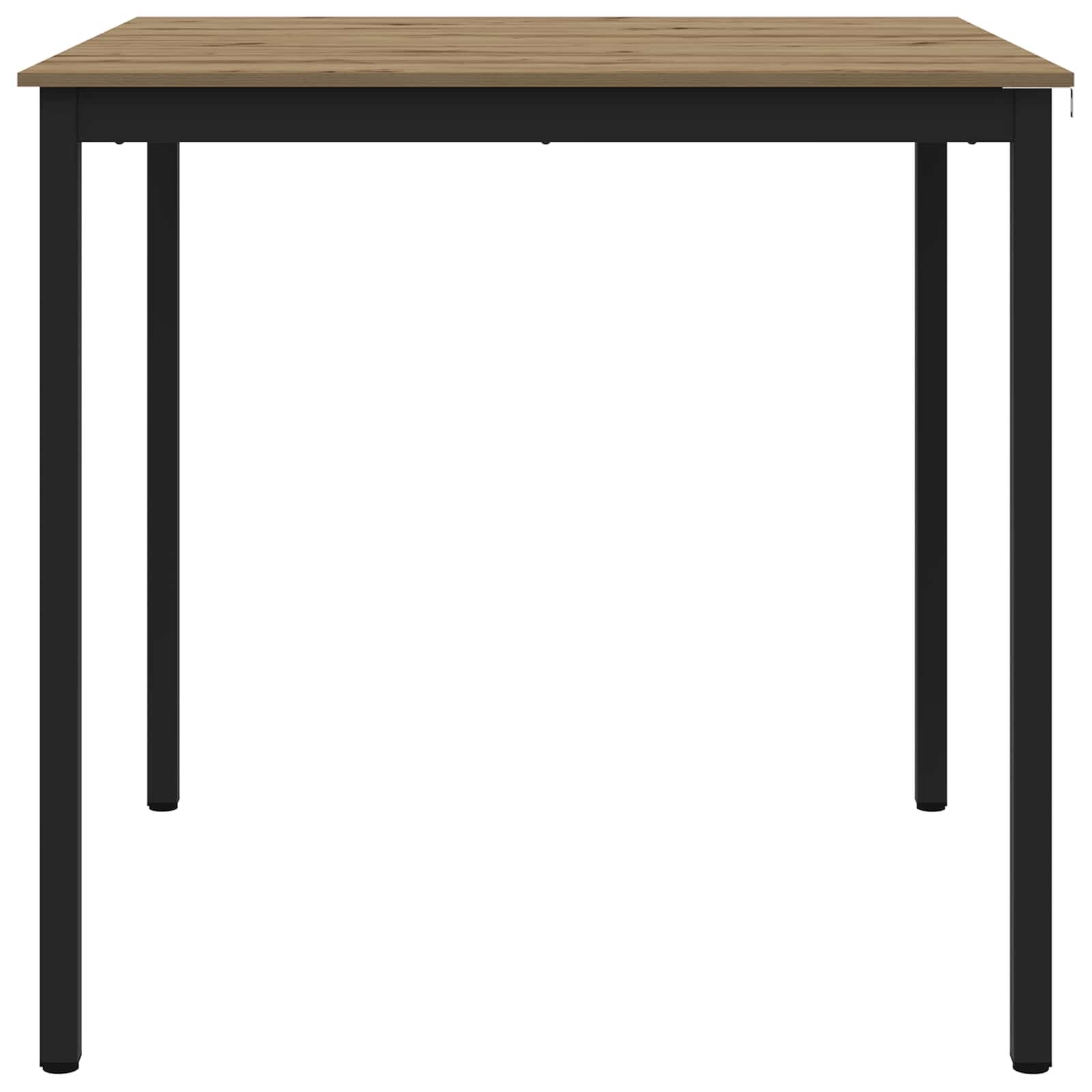 vidaXL Standing Bar Table Engineered Wood Square 6