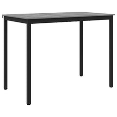 vidaXL Standing Bar Table Engineered Wood Rectangular 2
