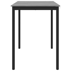 vidaXL Standing Bar Table Engineered Wood Rectangular 6