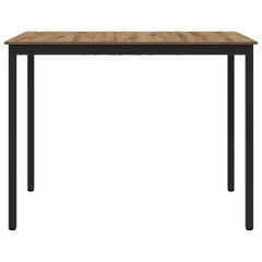vidaXL Standing Bar Table Engineered Wood Rectangular 5