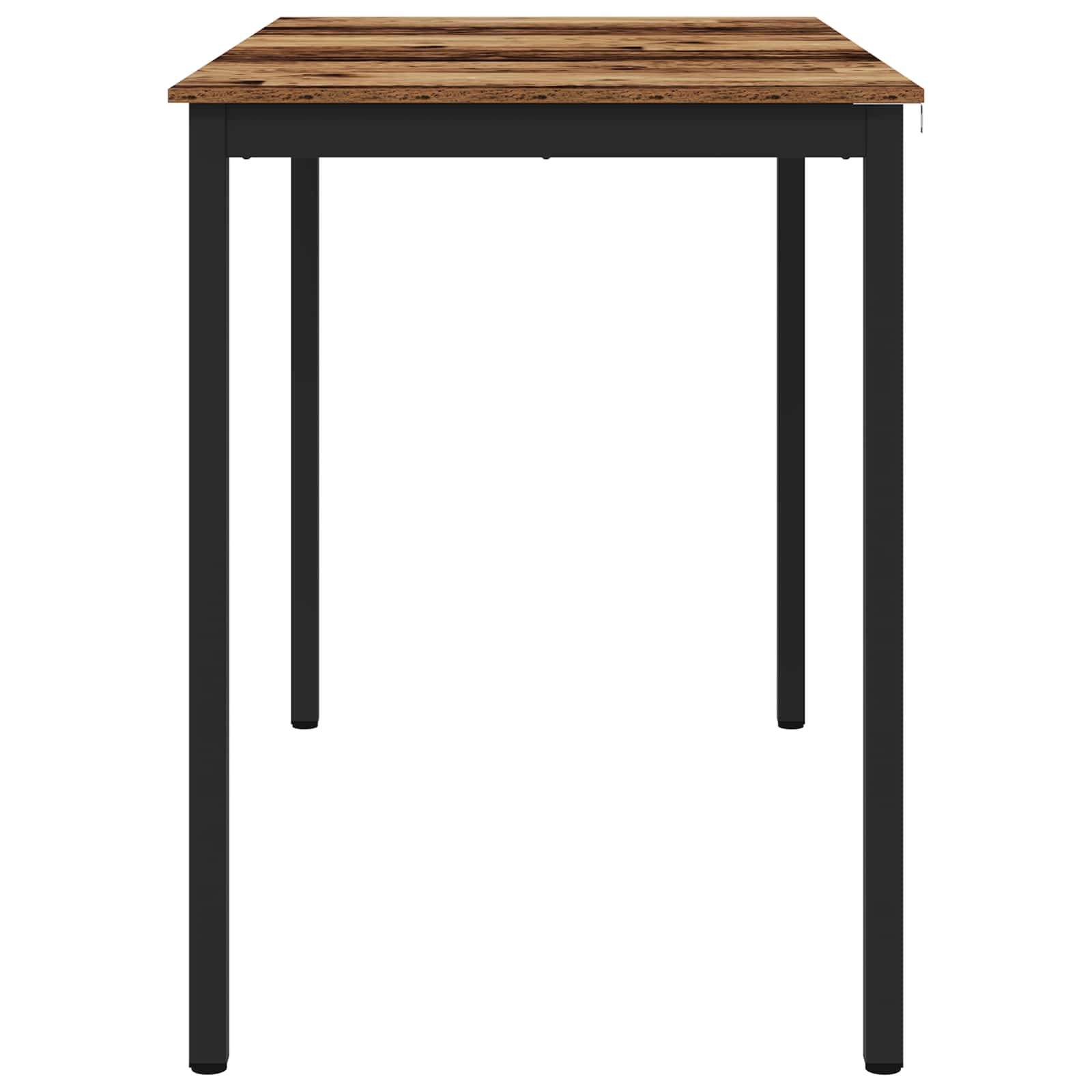 vidaXL Standing Bar Table Engineered Wood Rectangular 6