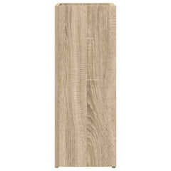 vidaXL Umbrella Stand Sonoma Oak 25 x 24.5 x 64 cm Engineered Wood 6