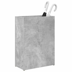 vidaXL Umbrella Stand Concrete Grey 40 x 20 x 55.5 cm Engineered Wood 3