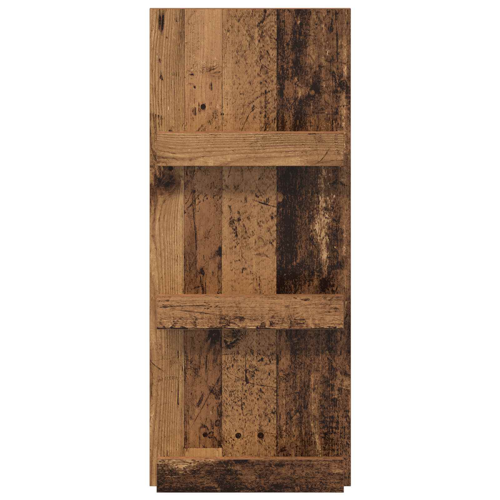 vidaXL Magazine Rack Old Wood 43 x 11 x 102 cm Engineered Wood 5