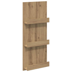 vidaXL Magazine Rack Artisan Oak 43 x 11 x 102 cm Engineered Wood 2