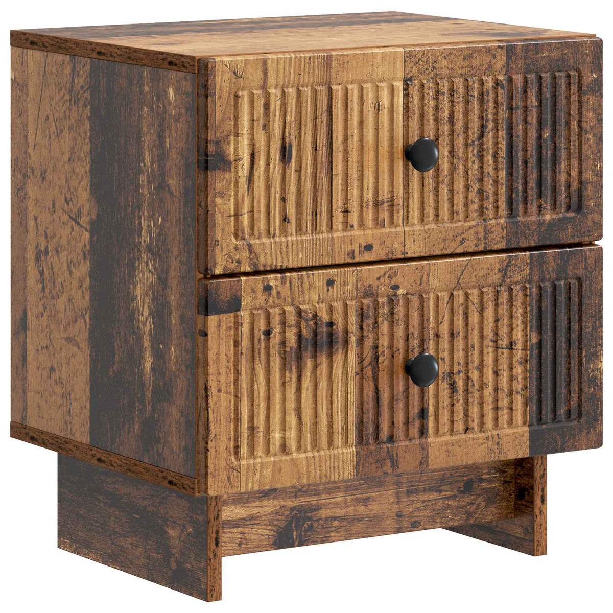vidaXL Bedside Cabinet 2 pcs Old Wood 43 x 34.5 x 47.5 cm 5