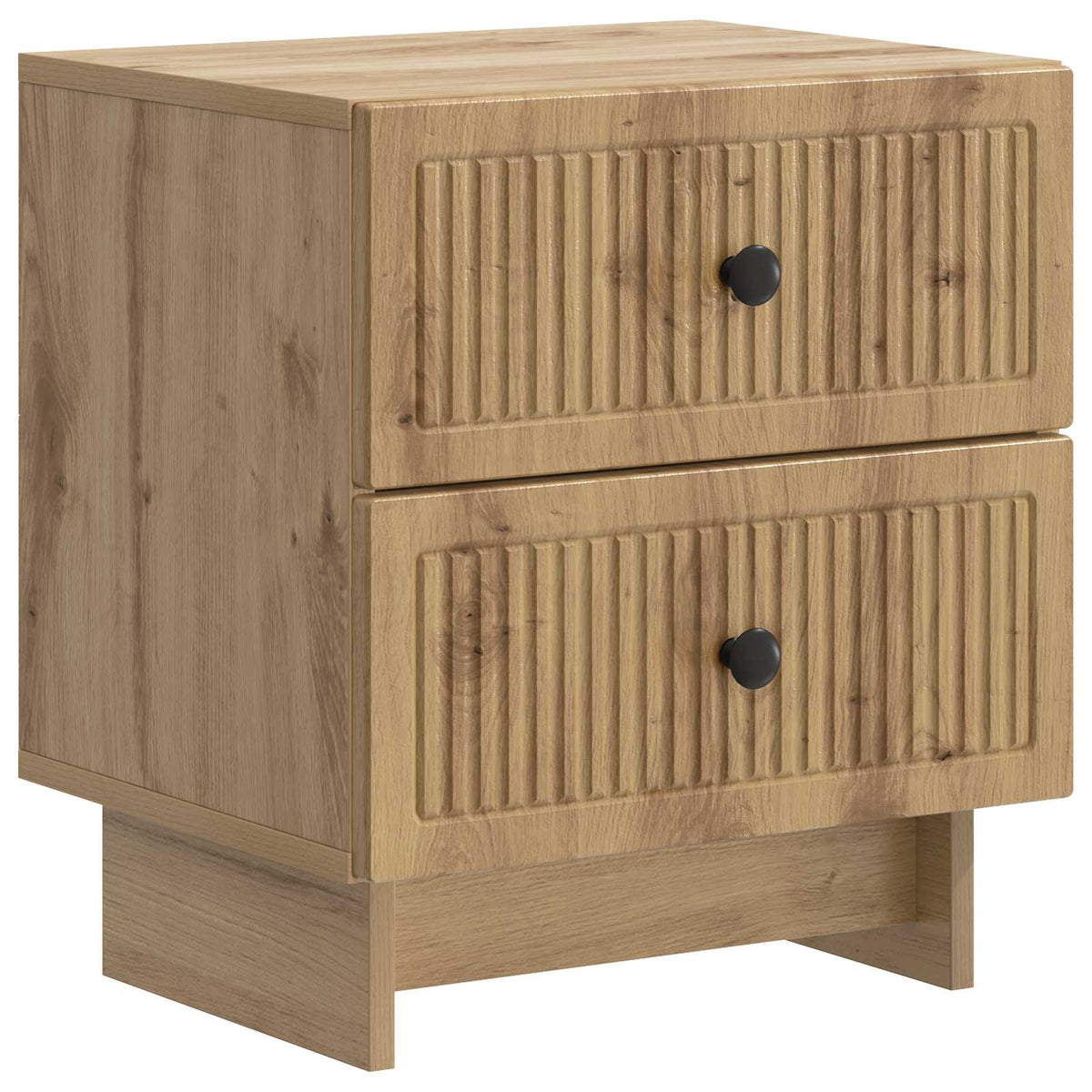 vidaXL Bedside Cabinet 2 pcs Artisan Oak 43 x 34.5 x 47.5 cm 5