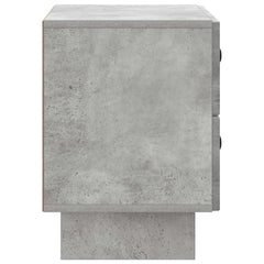 vidaXL Bedside Cabinet Concrete Grey 62 x 34.5 x 47.5 cm 6