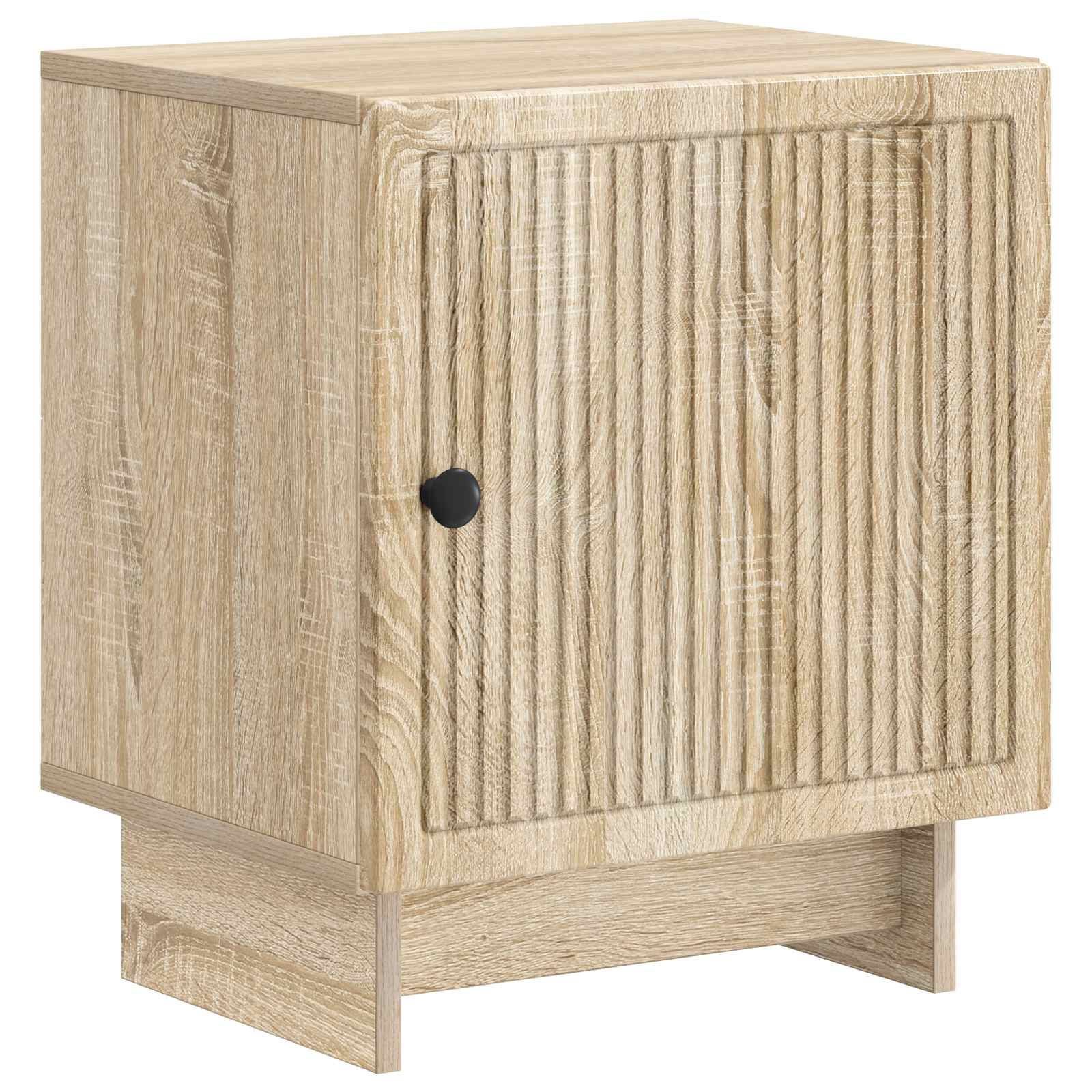 vidaXL Bedside Cabinet Sonoma Oak 43 x 34.5 x 50 cm Engineered Wood 2