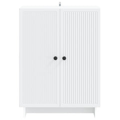 Sideboard 66 x 34.5 x 90 cm Engineered Wood White