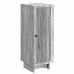 vidaXL Sideboard Grey Sonoma 33 x 34.5 x 90 cm Engineered Wood 2