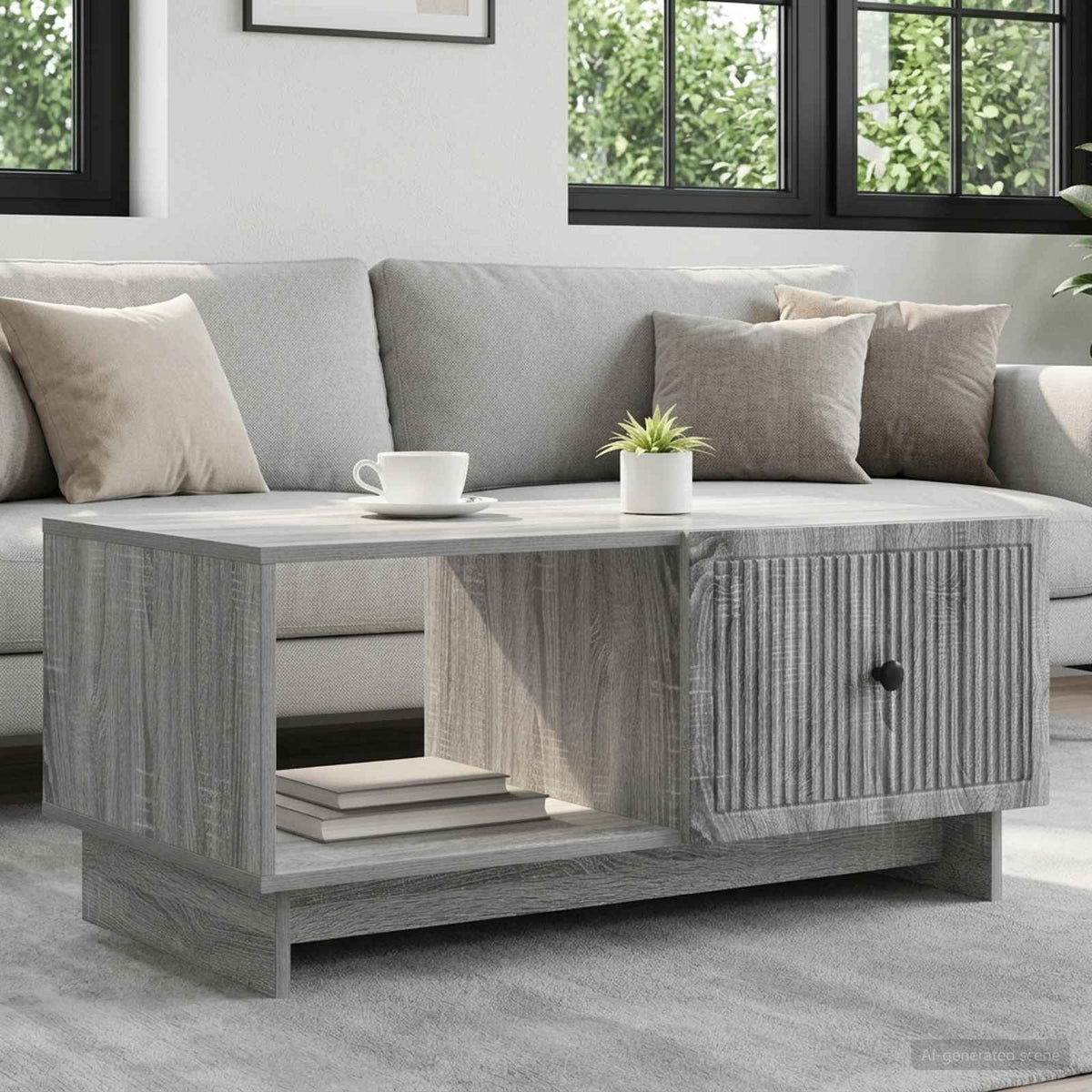 vidaXL Coffee Table 90 x 50 x 40 cm Engineered Wood
