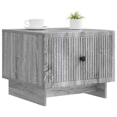 vidaXL Coffee Table Grey Sonoma 49 x 50 x 40 cm Engineered Wood 3