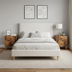 vidaXL Bedside Cabinet 2 pcs Old Wood 43 x 34.5 x 48 cm 4