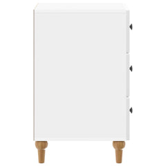 vidaXL Bedside Cabinet with Drawer High Gloss White 43x 41 x 66.5 cm 6
