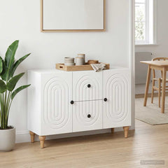 TV Cabinet 89 x 34.5 x 60 cm Engineered Wood White