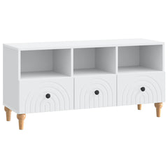 TV Cabinet 102 x 34.5 x 50 cm Engineered Wood White