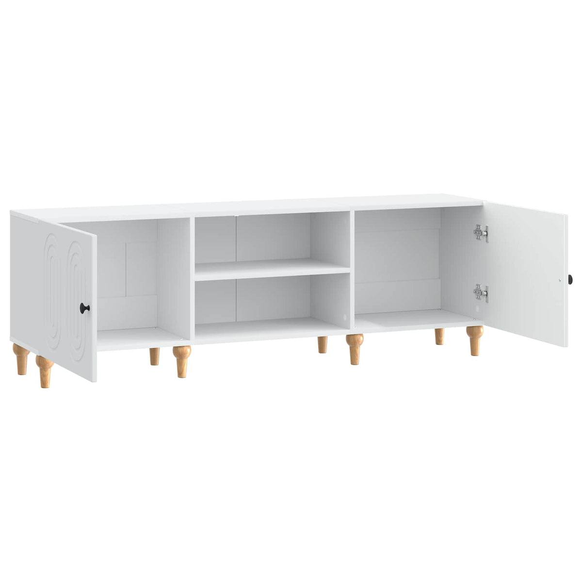 TV Cabinet 150 x 31 x 50 cm Engineered Wood White