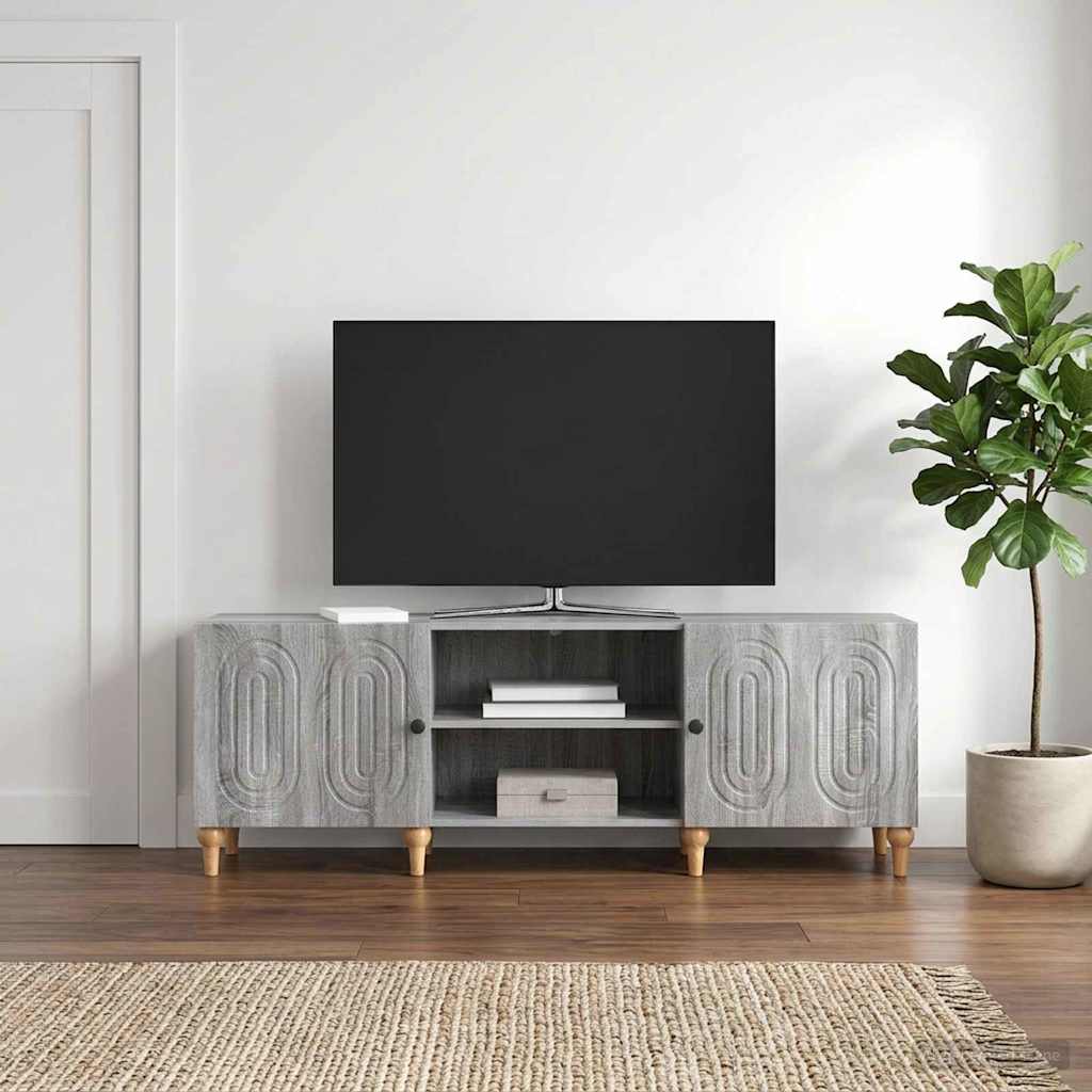 TV Cabinet 150 x 31 x 50 cm Engineered Wood Grey sonoma