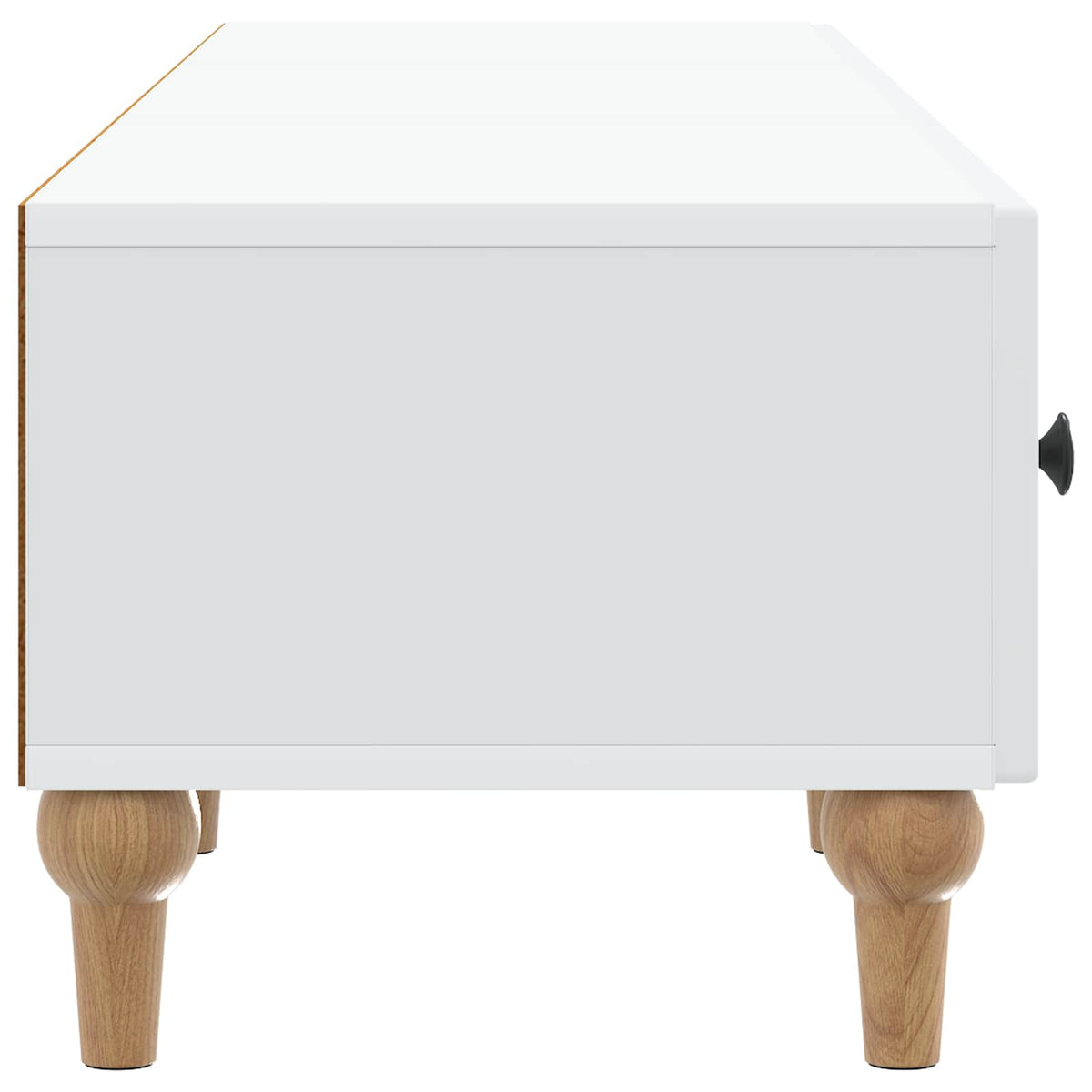 TV Cabinet 147 x 34.5 x 30 cm Engineered Wood White