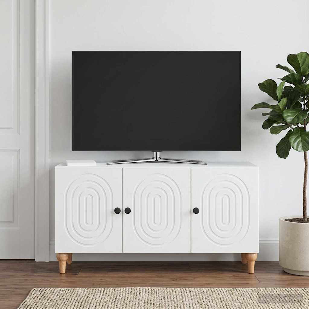TV Cabinet 99 x 34.5 x 50 cm Engineered Wood White