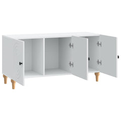 TV Cabinet 99 x 34.5 x 50 cm Engineered Wood White