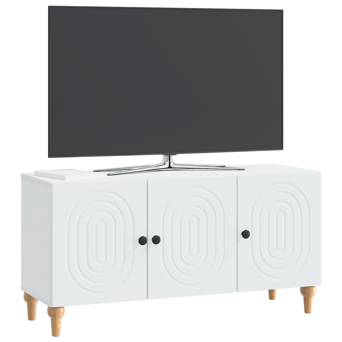 TV Cabinet 99 x 34.5 x 50 cm Engineered Wood White