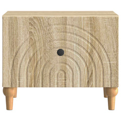 vidaXL Coffee Table Sonoma Oak 49 x 50 x 40 cm Engineered Wood 5