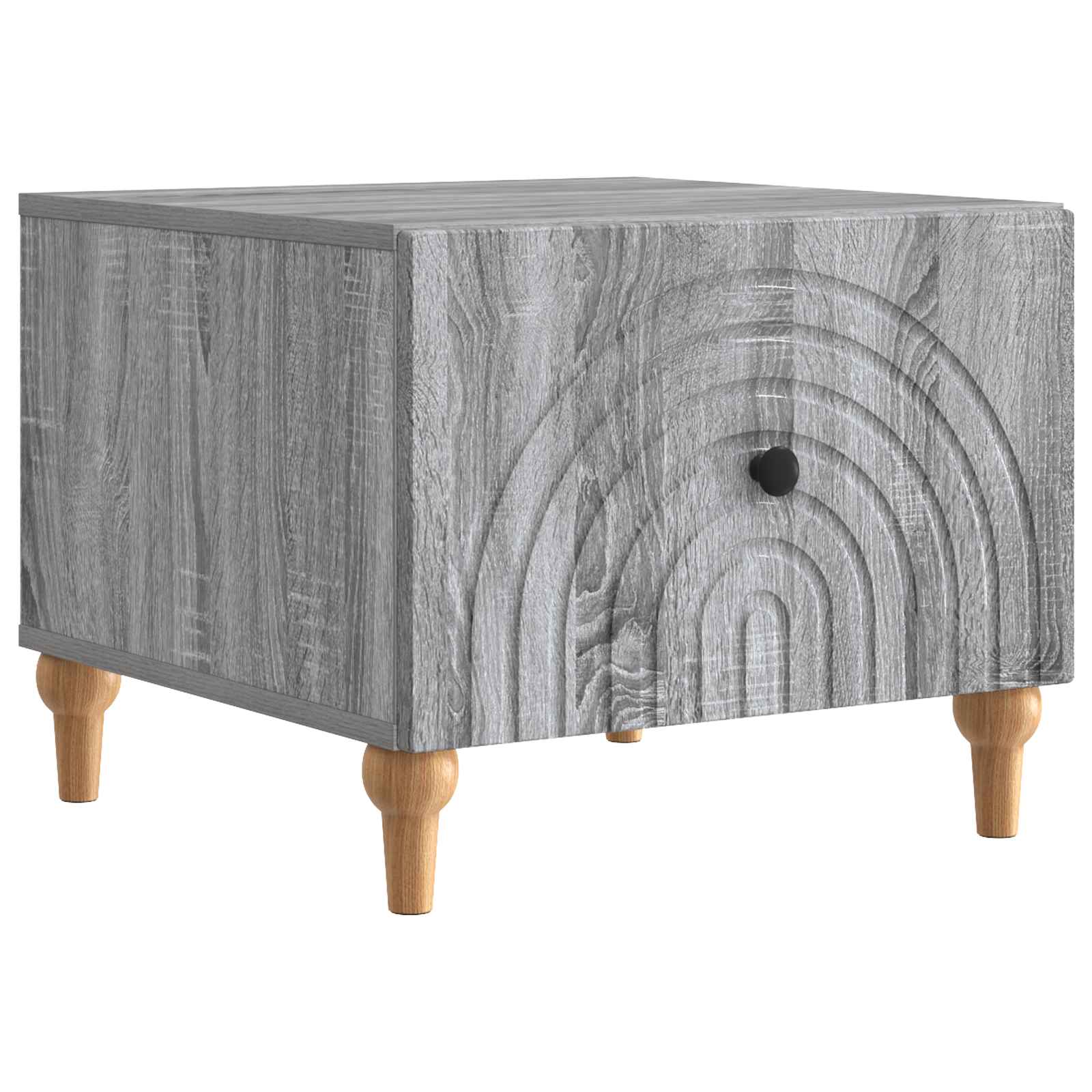 vidaXL Coffee Table Grey Sonoma 49 x 50 x 40 cm Engineered Wood 2