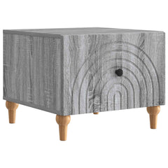 vidaXL Coffee Table Grey Sonoma 49 x 50 x 40 cm Engineered Wood 2
