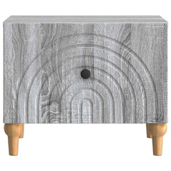 vidaXL Coffee Table Grey Sonoma 49 x 50 x 40 cm Engineered Wood 5