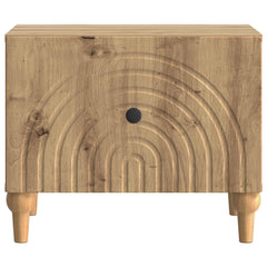 vidaXL Coffee Table Artisan Oak 49 x 50 x 40 cm Engineered Wood 5
