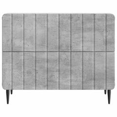 vidaXL Bedside Cabinet Concrete Grey 62 x 34.5 x 49.5 cm 5