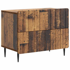 vidaXL Bedside Cabinet Old Wood 62 x 34.5 x 49.5 cm Engineered Wood 2