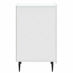 vidaXL Bedside Cabinet White 43x 41 x 68 cm Engineered Wood 6
