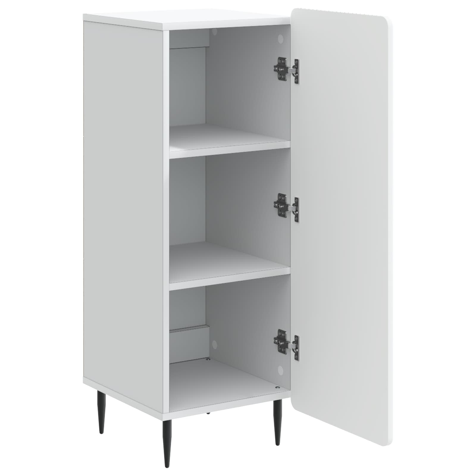 vidaXL Sideboard White 34.5 x 33 x 92 cm Engineered Wood 5