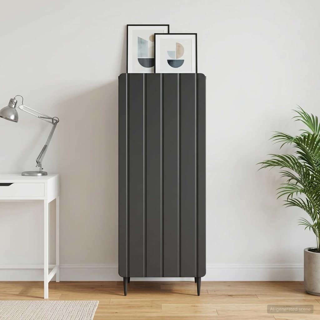 vidaXL Sideboard Black 34.5 x 33 x 92 cm Engineered Wood 1
