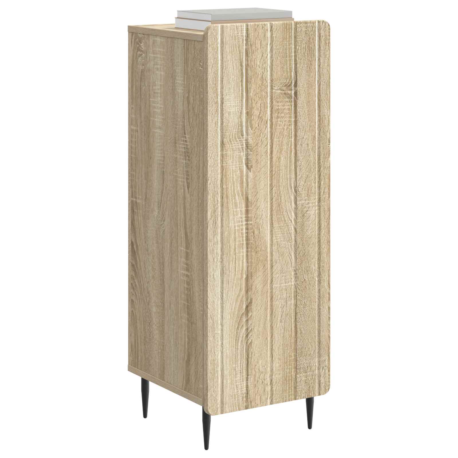 vidaXL Sideboard Sonoma Oak 34.5 x 33 x 92 cm Engineered Wood 3