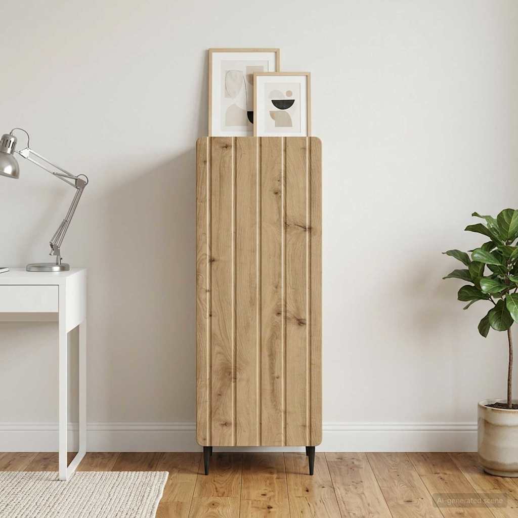 vidaXL Sideboard Artisan Oak 34.5 x 33 x 92 cm Engineered Wood 1
