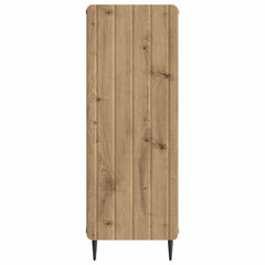 vidaXL Sideboard Artisan Oak 34.5 x 33 x 92 cm Engineered Wood 6