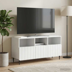 TV Cabinet 102 x 34.5 x 50 cm Engineered Wood White