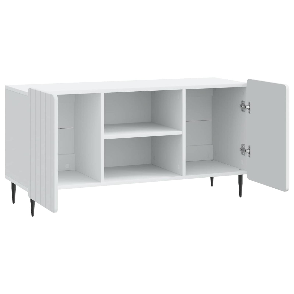 TV Cabinet 102 x 34.5 x 52 cm Engineered Wood White